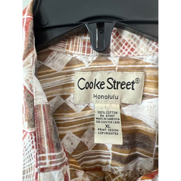 Cooke Street size XL men’s Hawaiian button down shirt - Picture 2 of 2